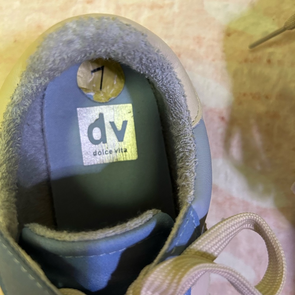Dolce Vita Blue and Gray Sneakers - Picture 5 of 7